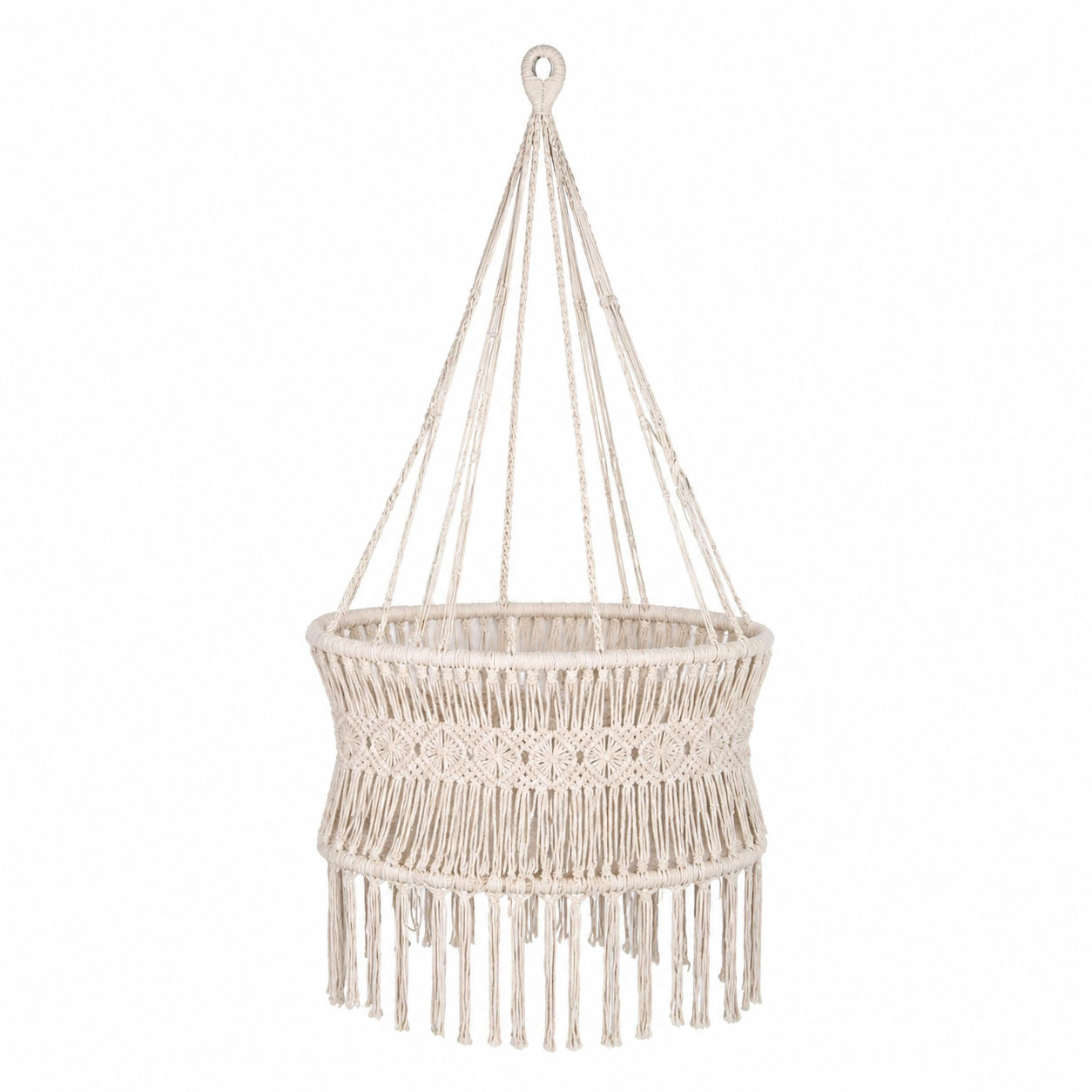 Handwoven Macrame Cradle For Baby